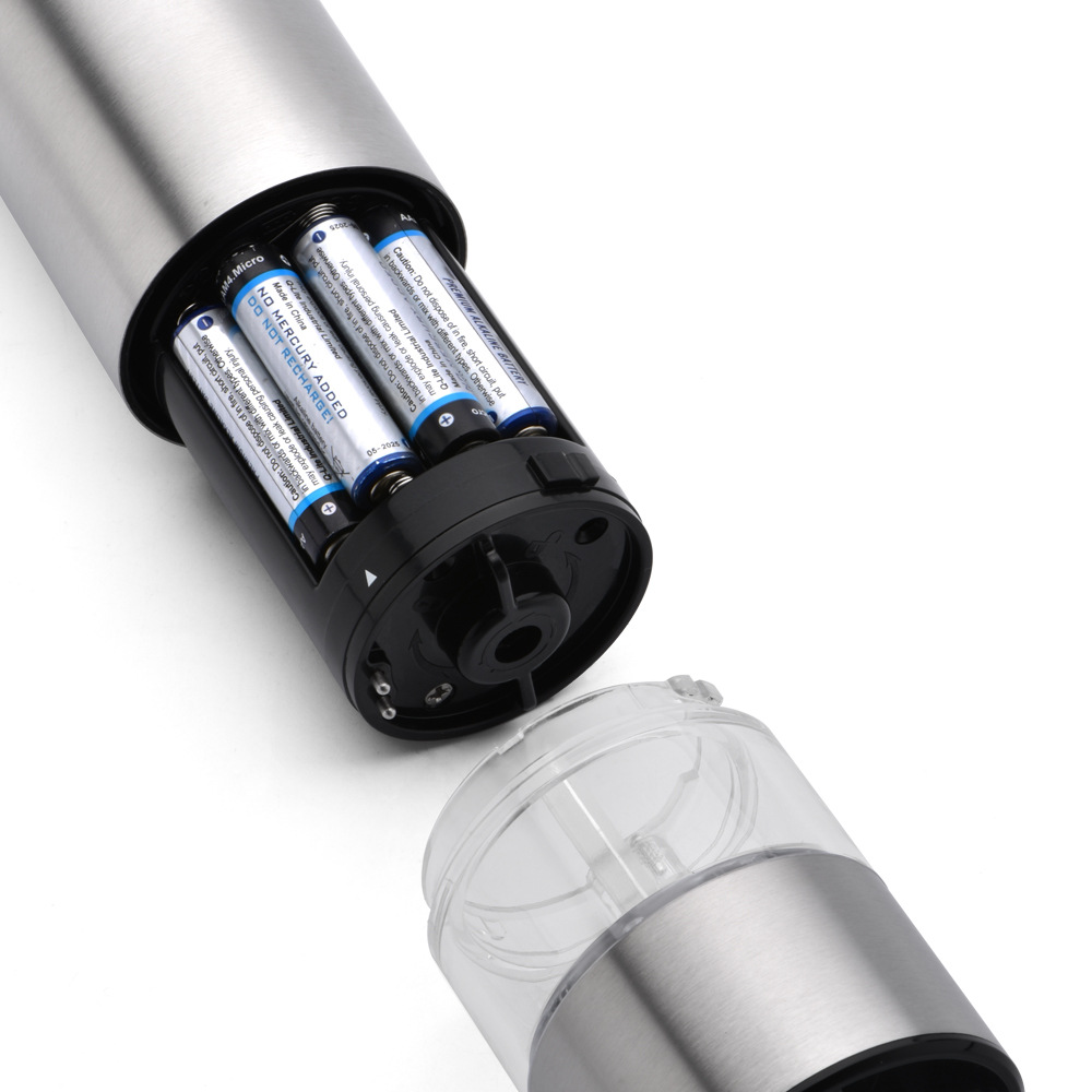 Kelitong Electric Grinder Cross-Border Gravity Induction Mini Intelligent Salt Pepper Grinder Electric Grinder