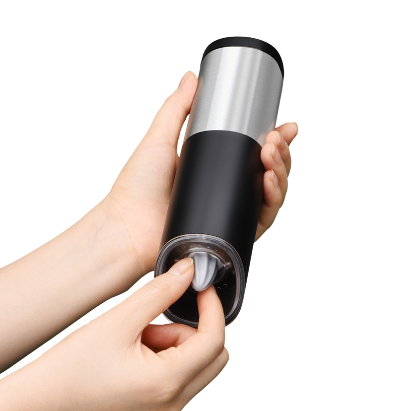 Stainless Steel Multifunctional Electric Grinder Pepper Sea Salt Electric Grinder Kitchen Electric Grinder Stainless Steel Multifunctional Electric Grinder Pepper Sea Salt Electric Grinder Kitchen Electric Grinder