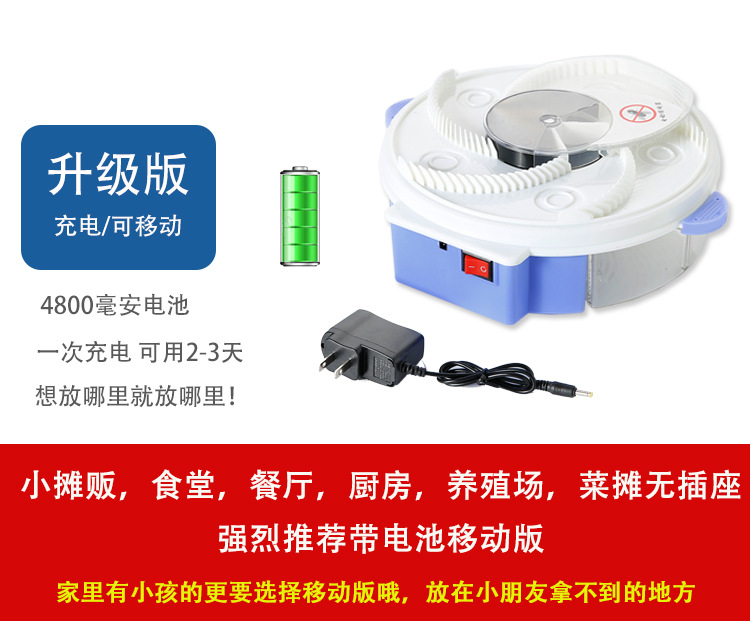 Flies Trap Fly Trap Gadgets Automatic Fly Catcher Environmental Protection Fly Trap Automatic Rotation Fly Catcher Flies Trap Fly Trap Gadgets Automatic Fly Catcher Environmental Protection Fly Trap Automatic Rotation Fly Catcher