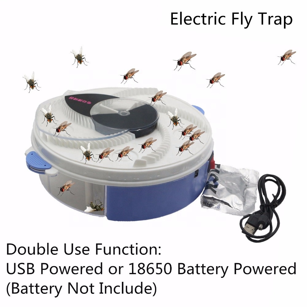 USB electric Fly trap automatic house Fly catcher efficient mosquito Fly collector is environmentally safe