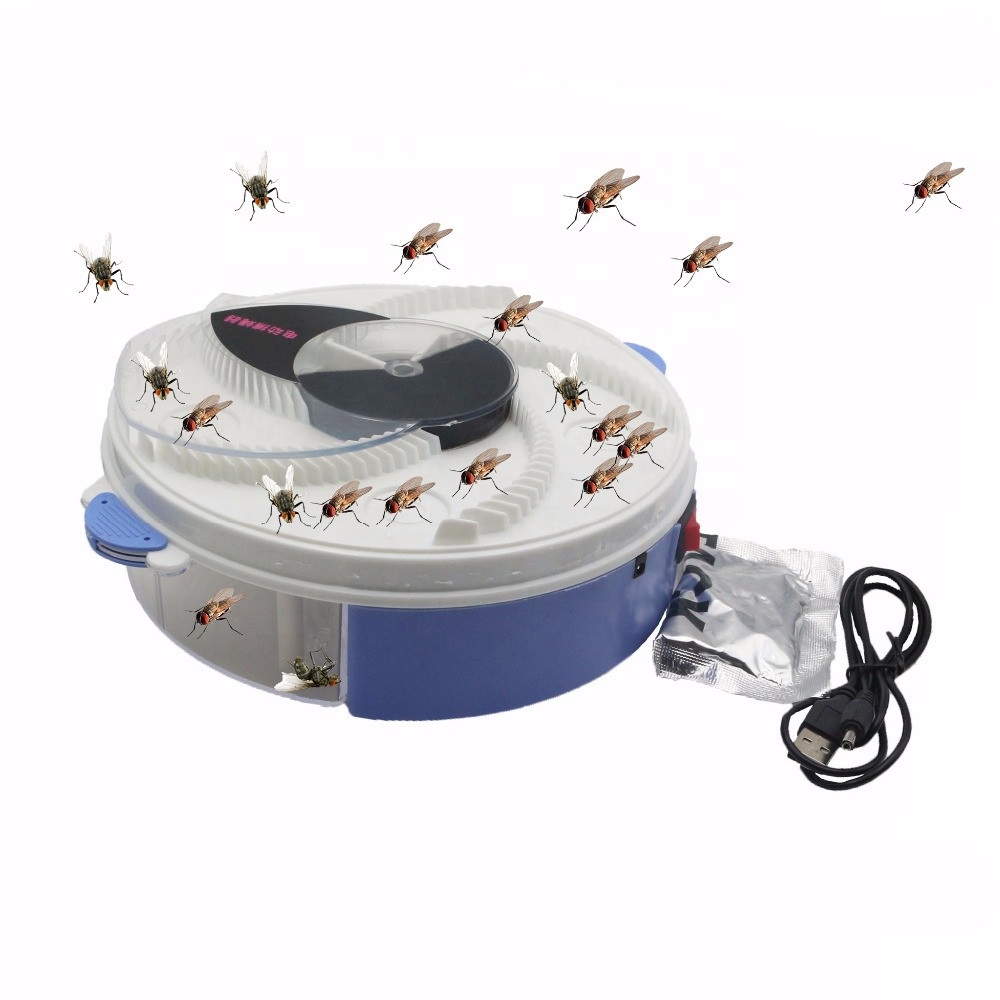 USB electric Fly trap automatic house Fly catcher efficient mosquito Fly collector is environmentally safe