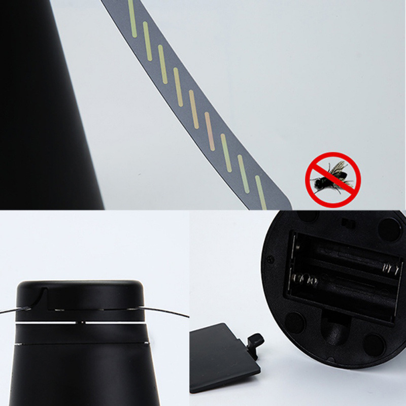 Household Outdoor Mosquito Repellent Automatic Fly Catcher Fly Repellent Fan Blade Plastic Mosquito Repellent Fan