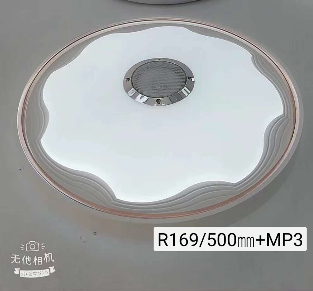 Two-Color Three-Section Variable Light Ceiling Lamp
Mobile Phone Controllable + MP3 Two-Color Three-Section Variable Light Ceiling Lamp
Mobile Phone Controllable + MP3