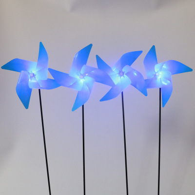 Outdoor waterproof led wind light lighting windmill floor lamp lighting engineering decorative lamp