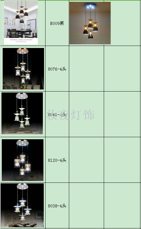 Led restaurant chandelier table lamp ceiling lamp 4 modern simple home lighting creative lamp Led restaurant chandelier table lamp ceiling lamp 4 modern simple home lighting creative lamp