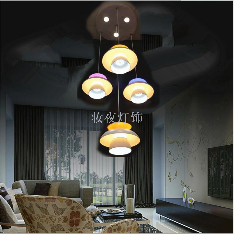 Led restaurant chandelier table lamp ceiling lamp 4 modern simple home lighting creative lamp Led restaurant chandelier table lamp ceiling lamp 4 modern simple home lighting creative lamp