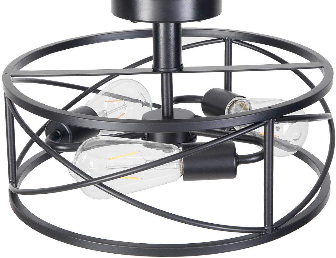 Cross-Border Amazon Ceiling Lamp American Retro Industrial Style Living Room Aisle Hallway Ceiling Lamp Bedroom Lamps Cross-Border Amazon Ceiling Lamp American Retro Industrial Style Living Room Aisle Hallway Ceiling Lamp Bedroom Lamps