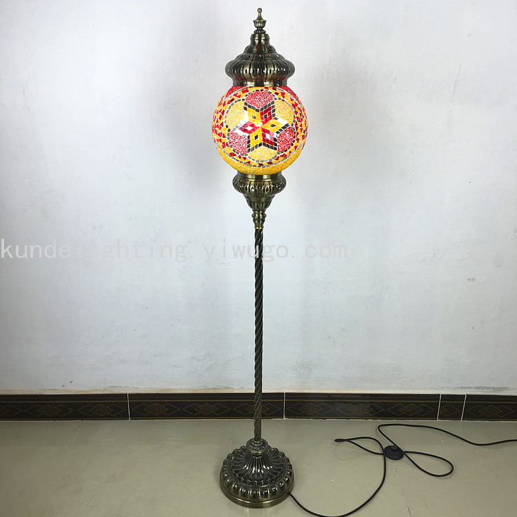 Single Head Turkish Style Floor Lamp Mosaic Floor Lamp Single Head Turkish Style Floor Lamp Mosaic Floor Lamp
