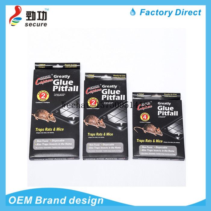 The MOUSE RAT skin TRAPS red board sticky MOUSE trap cage drive MOUSE trap can be folded