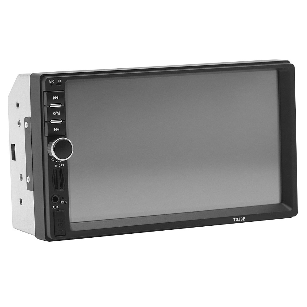 7018b Car MP3MP4MP5 Bluetooth Cash Register Player Power Amplifier U Disk Reversing Rear View Touch Screen