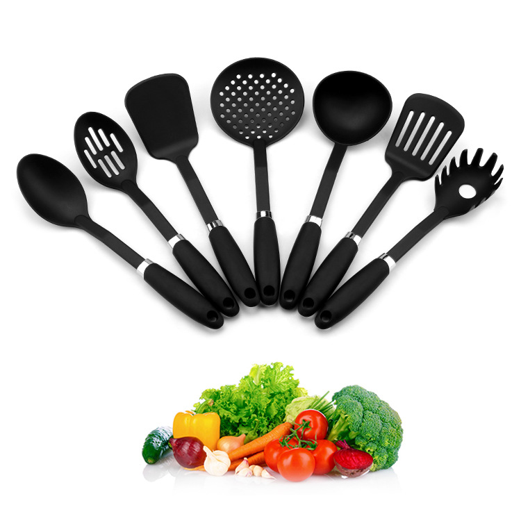 New Nylon Kitchenware Kit Integrated Non-Stick Pan Spatula Set Soup Spoon Rice Noodle Colander Cooking Cooking Spoon and Shovel New Nylon Kitchenware Kit Integrated Non-Stick Pan Spatula Set Soup Spoon Rice Noodle Colander Cooking Cooking Spoon and Shovel