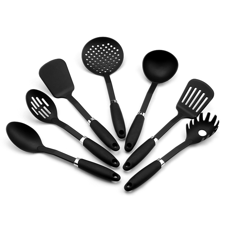 New Nylon Kitchenware Kit Integrated Non-Stick Pan Spatula Set Soup Spoon Rice Noodle Colander Cooking Cooking Spoon and Shovel New Nylon Kitchenware Kit Integrated Non-Stick Pan Spatula Set Soup Spoon Rice Noodle Colander Cooking Cooking Spoon and Shovel