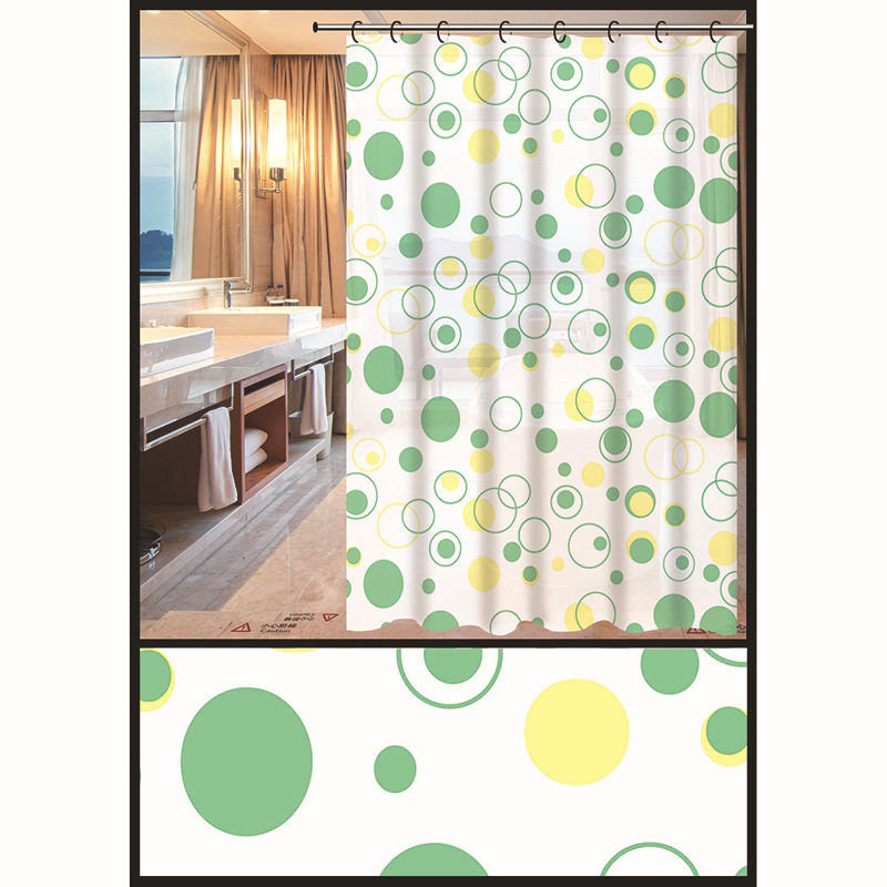 New dacron printing shower curtain thickened dacron shower curtain fabric no perforation bathroom hanging curtain bathroom curtain New dacron printing shower curtain thickened dacron shower curtain fabric no perforation bathroom hanging curtain bathroom curtain