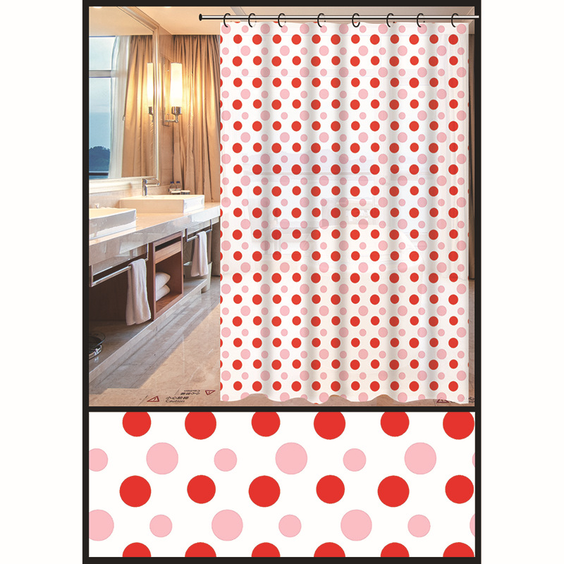 New dacron printing shower curtain thickened dacron shower curtain fabric no perforation bathroom hanging curtain bathroom curtain New dacron printing shower curtain thickened dacron shower curtain fabric no perforation bathroom hanging curtain bathroom curtain