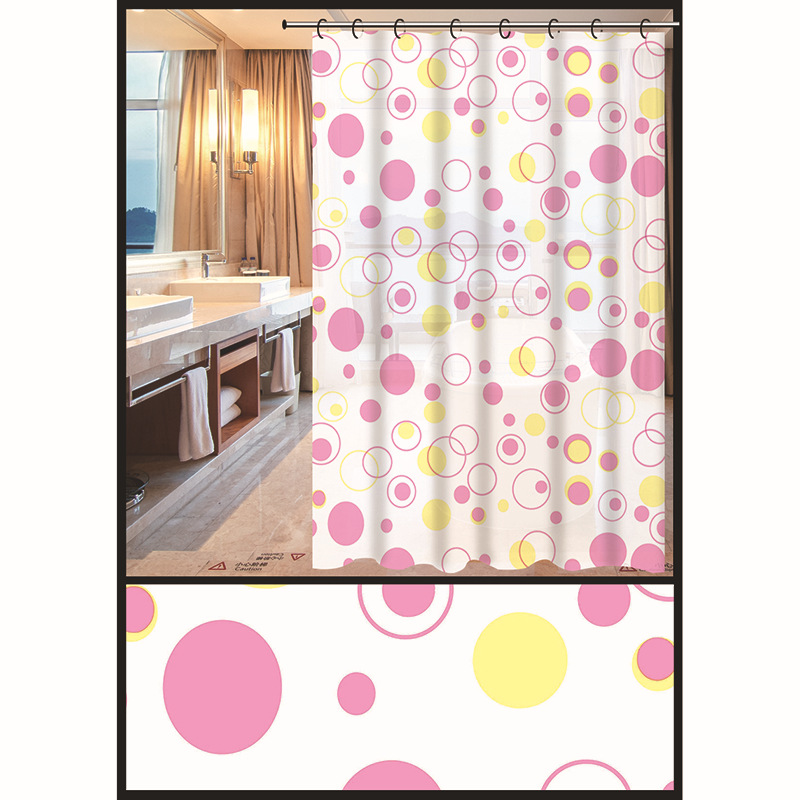 New dacron printing shower curtain thickened dacron shower curtain fabric no perforation bathroom hanging curtain bathroom curtain New dacron printing shower curtain thickened dacron shower curtain fabric no perforation bathroom hanging curtain bathroom curtain