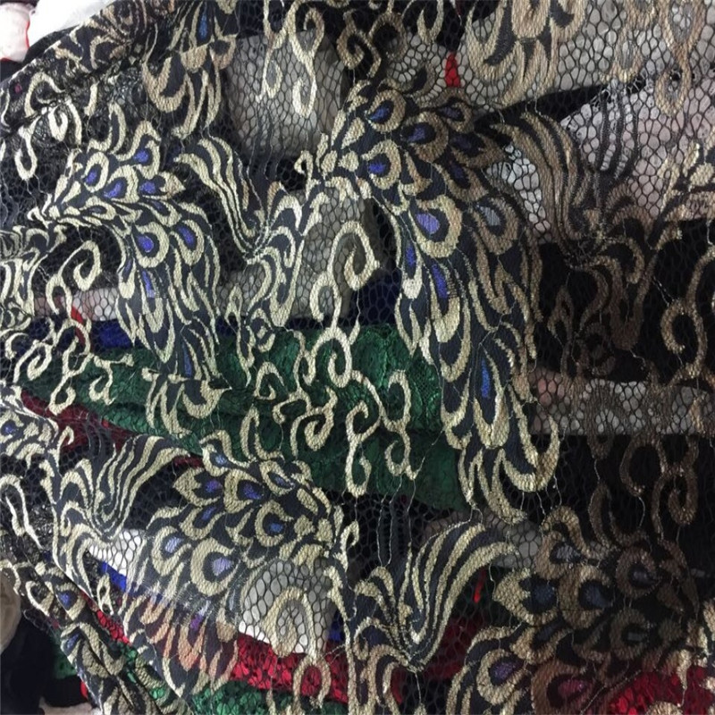 High-End Lace Fabric Clothing Surface Curtain Fabric Wedding Layout