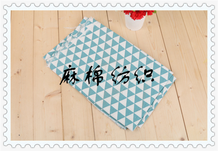Bicolor triangulation cotton cloth clothing clothing curtain fabric is widely used Bicolor triangulation cotton cloth clothing clothing curtain fabric is widely used