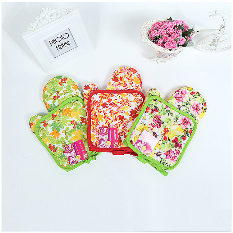 Microwave gloves heat heat insulation pad multi-color high temperature gloves security wholesale