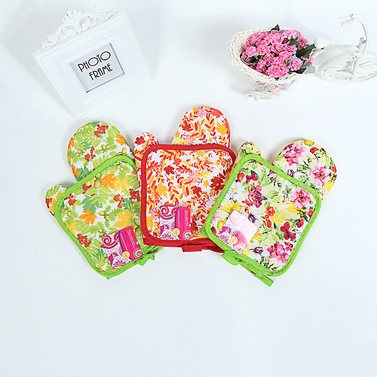 Microwave gloves heat heat insulation pad multi-color high temperature gloves security wholesale