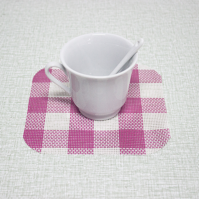 [20 pieces at special price of 0.99 yuan clearance] 15.5*15.5cm teslin tableware, bowl and pan heat insulation pad.