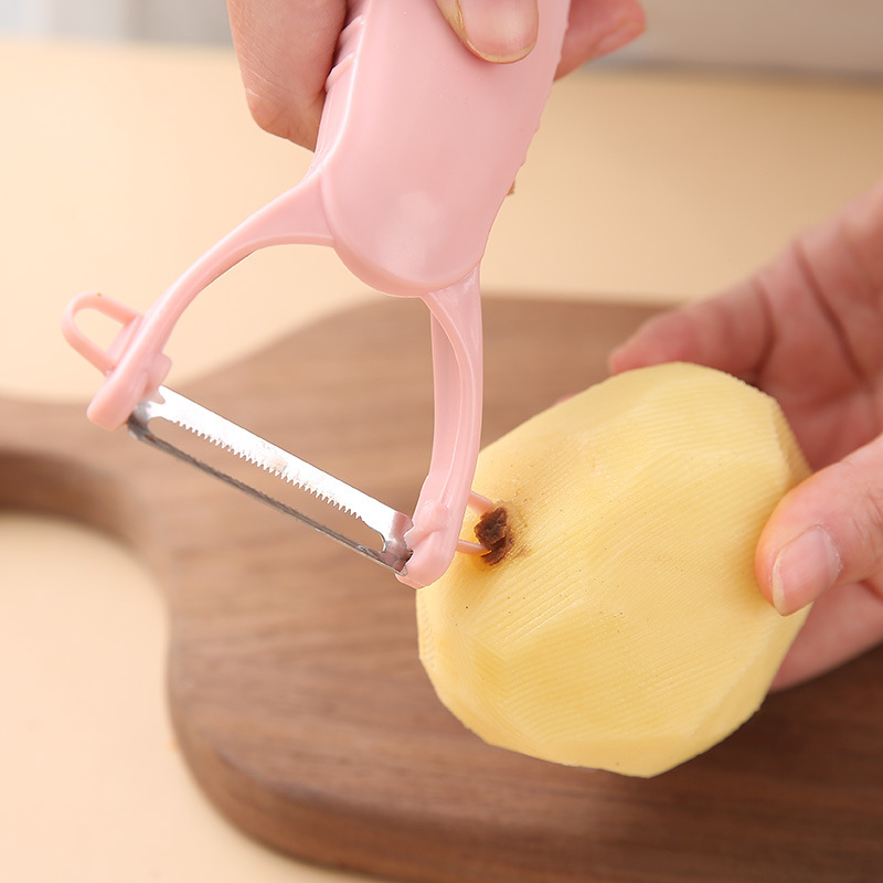 Kitchen Multifunctional Paring Knife Fruit Peeler Potato Slicer Peeler Fruit Knife Apple Peeler