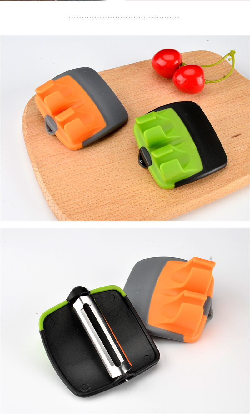 Creative Peeler Stainless Steel Finger Paring Knife Creative Fruit Knife Household Multifunctional Planer Tool Fruit Peeler Creative Peeler Stainless Steel Finger Paring Knife Creative Fruit Knife Household Multifunctional Planer Tool Fruit Peeler