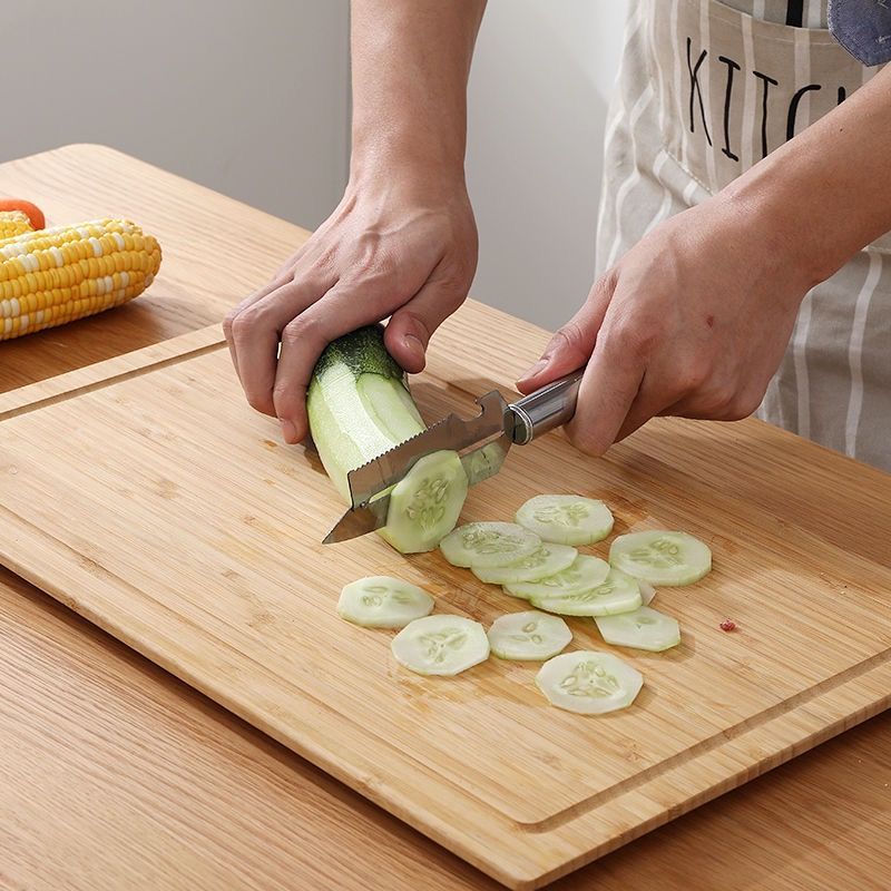 Thickened Stainless Steel Apple Peeler Fruit Knife Multifunction Paring Knife Cutting Lettuce Multi-Purpose Planer Scales Scraper