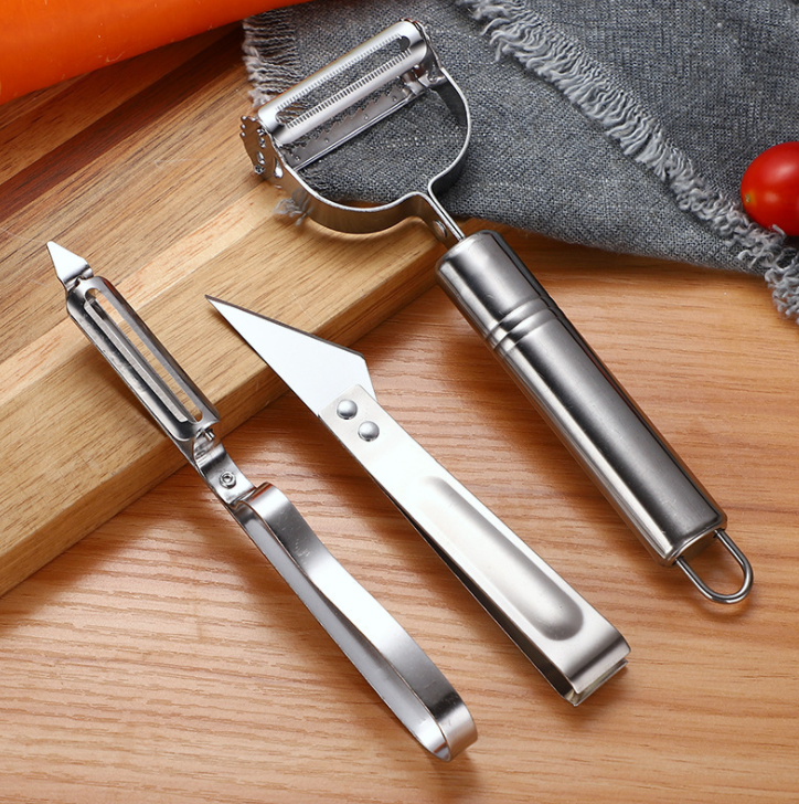 Kitchen Stainless Steel Fruit and Vegetable Paring Knife Potato Grater