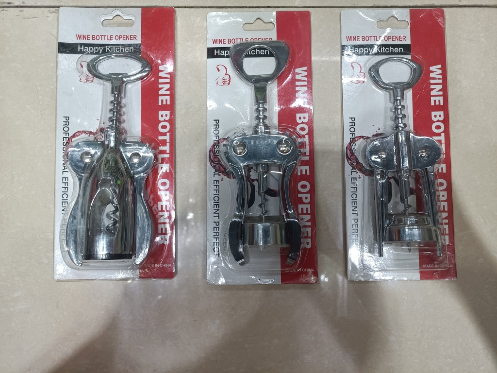 New Popular Wine Bottle Opener Bottles of Beer Garlic Press Walnut Cracker Paring Knife and So on