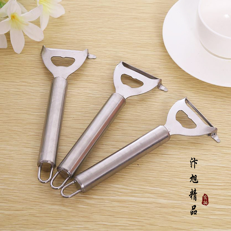 Stainless Steel Peeler Fruit Peeling Peeler Multifunctional Beam Knife Peeler Melon and Fruit Peeling Paring Knife