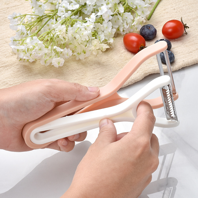 Stainless Steel Peeler Paring Knife Kitchen Tools Two-in-One Grater Peeler