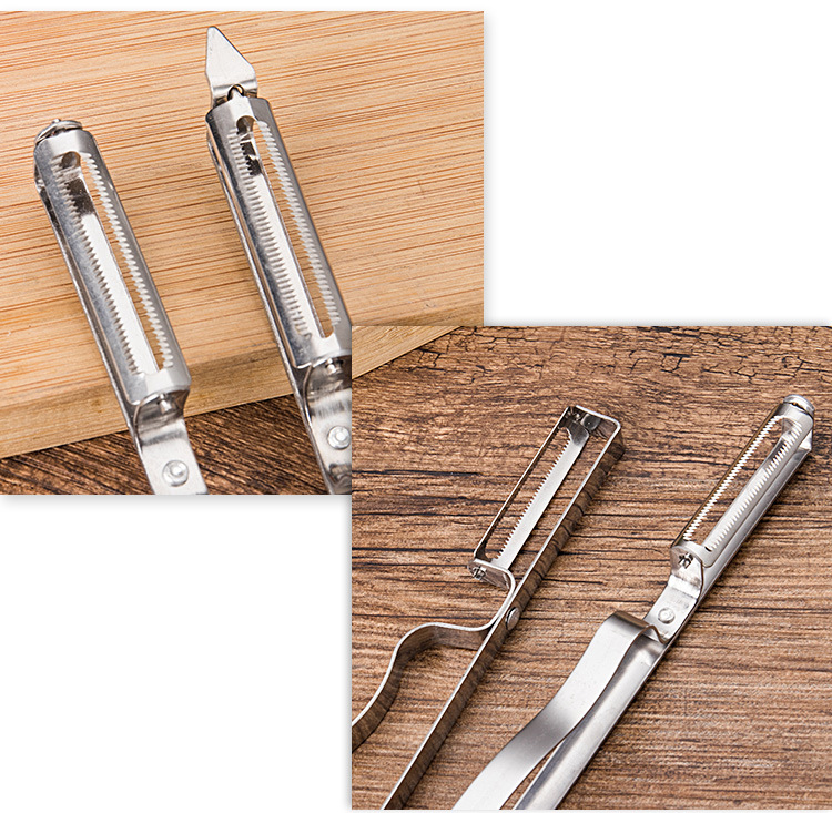 Multi-Functional Stainless Steel Peeler Potato Fruit Peeling Peeler Paring Knife Kitchen Gadget