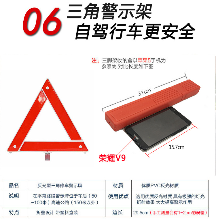 Car Fire Extinguisher Auto Emergency Kit Small Portable Rescue Kit Medical Kit First Aid Kit