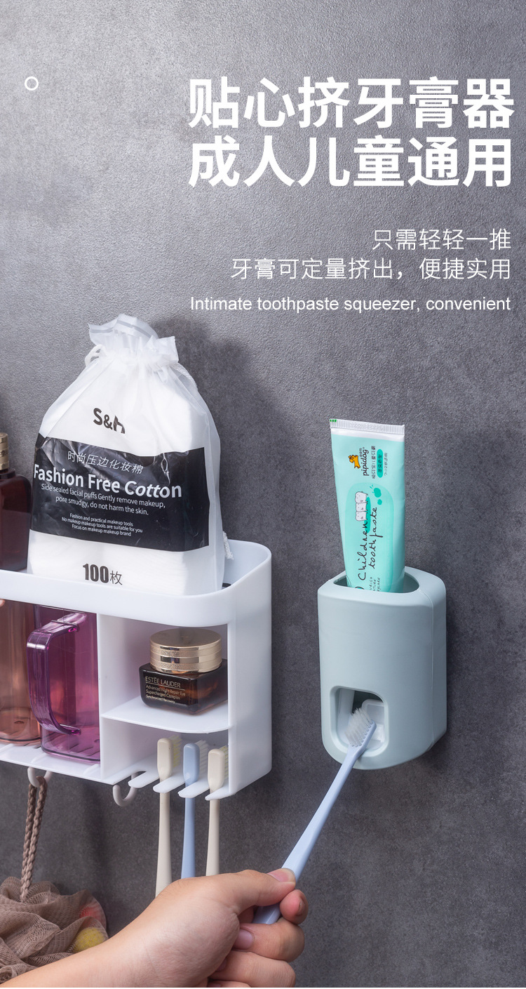 Bathroom Storage Storage Holder Shelf Bathroom Iron Storage Rack Toilet Washstand Punch-Free Wall-Mounted