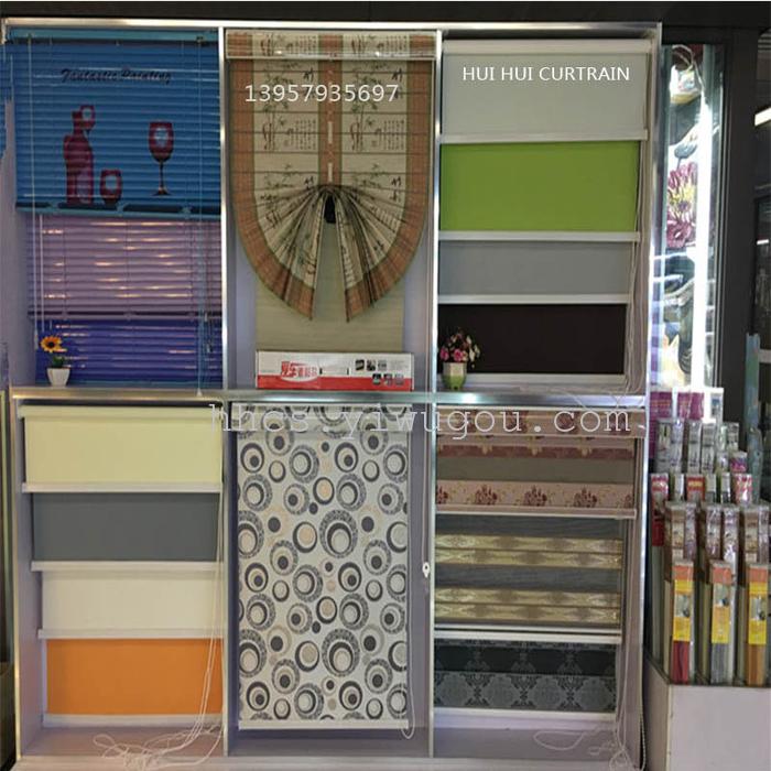 Direct manufacturers customized new high precision fan Rome art curtain rousha curtains window products wholesale
