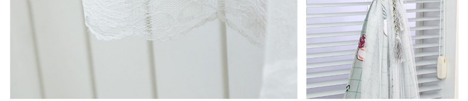 Hole-Free Installation Velcro Curtain Bedroom Bay Window Shade Cloth Mesh Curtains Living Room Door Curtain Nordic Light Shade Finished Product Hole-Free Installation Velcro Curtain Bedroom Bay Window Shade Cloth Mesh Curtains Living Room Door Curtain Nordic Light Shade Finished Product