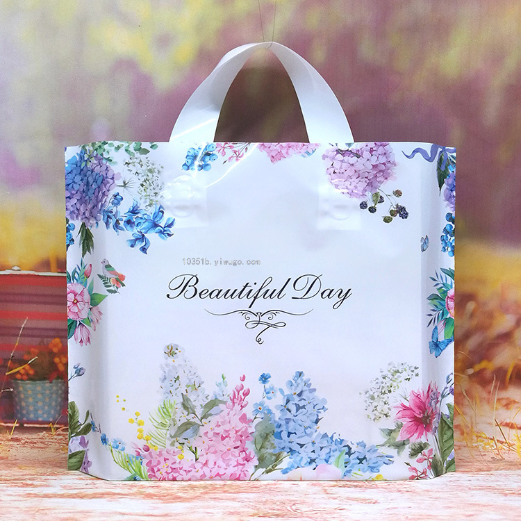 Cloth Bag Handbag Thickened Plastic Packaging Bag Clothes Same Store Bag Large Size 40*45 Clothing Suit Bag Cloth Bag Handbag Thickened Plastic Packaging Bag Clothes Same Store Bag Large Size 40*45 Clothing Suit Bag
