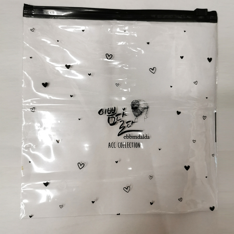 Factory Direct Supply Transparent Self-Sealing Zipper Bag Waterproof Dustproof Scarf Clothing Jewelry Bag Thickened Bone Strip Packaging Bag