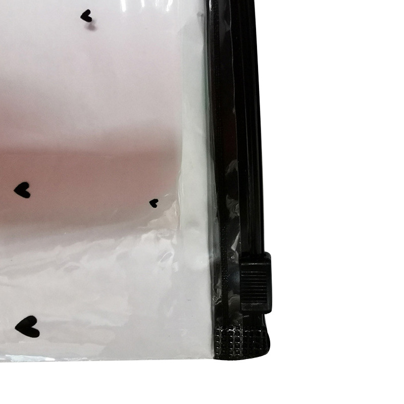 Factory Direct Supply Transparent Self-Sealing Zipper Bag Waterproof Dustproof Scarf Clothing Jewelry Bag Thickened Bone Strip Packaging Bag