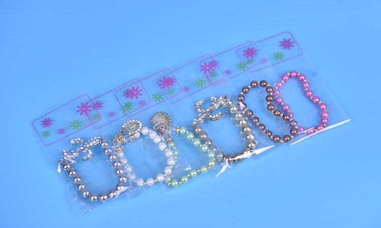 General merchandise packaging plastic bag PE material + zipper bag printing bag.