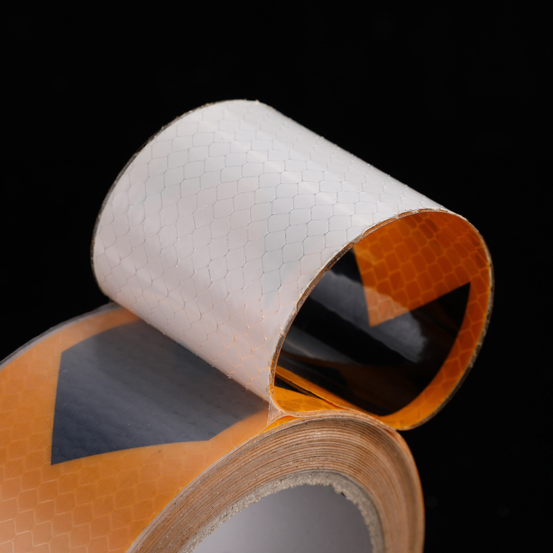 Color Arrow Type Pointing Reflective Adhesive Tape Night Reflective Car Roadblock Warning Tape Vehicle Reflective Adhesive Tape