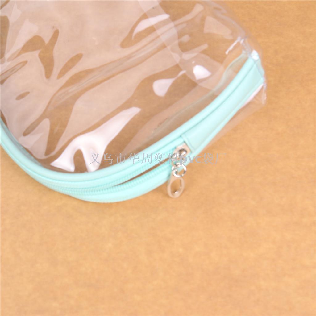 Manufacturer direct selling PVC bag zipper bag jewelry bag beads chain bag cosmetic bag