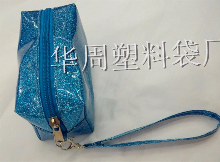 PVC flash powder lining cosmetic bag PVC bag PVC zipper bag PVC flash powder lining cosmetic bag PVC bag PVC zipper bag