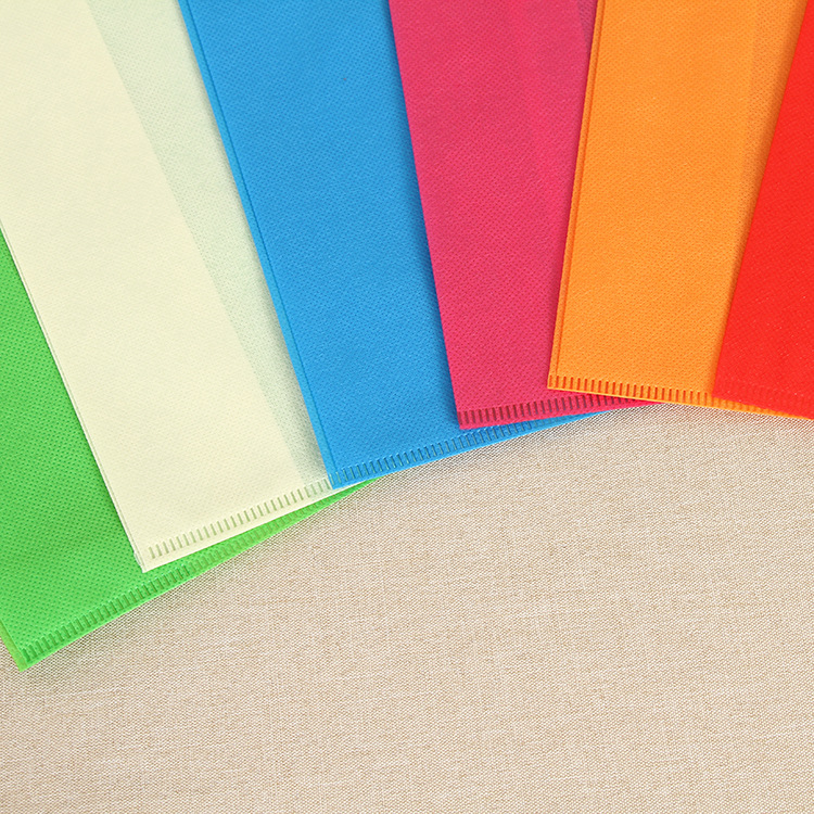 Factory Environmental Protection Non-Woven Fabric Vest Bag Customized Color Supermarket Shopping Bag Film Advertising Non-Woven Handbag