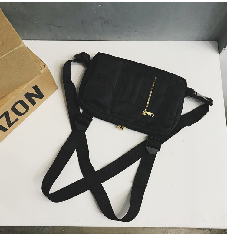 Internet Celebrity Same Style Function Combat Bag Ins Trendy Brand Crossbody Bag Men's Shoulder Multi-Functional Chest Bag Disco Jumping Vest Bag Internet Celebrity Same Style Function Combat Bag Ins Trendy Brand Crossbody Bag Men's Shoulder Multi-Functional Chest Bag Disco Jumping Vest Bag
