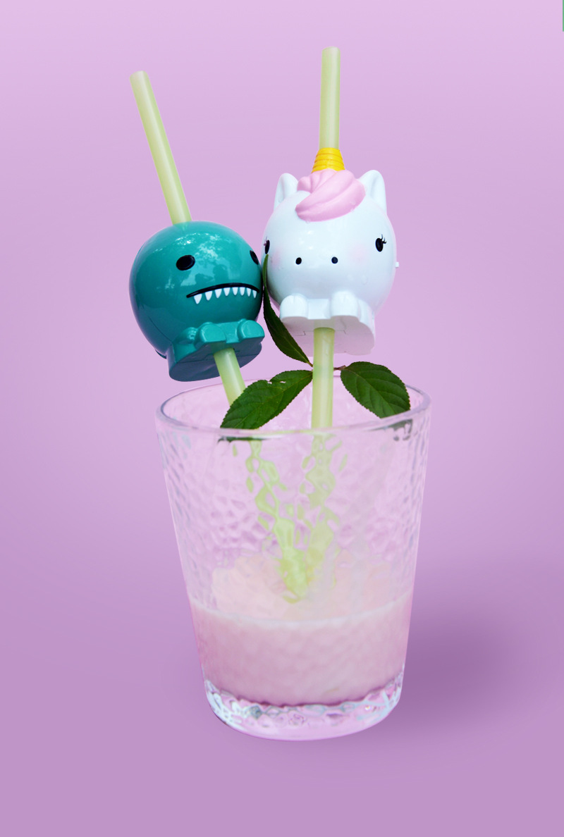 Animal Sound Straw Mouthpiece TikTok Dinosaur Can Call Straw Creative Baby Drinking Water Cute Pig Called Straw Funny