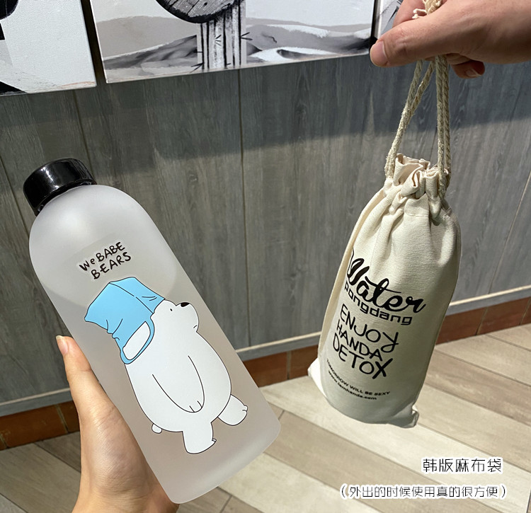 Factory Direct Large Capacity 1000ml Plastic Drinking Straw Unisex Student Korean Cute Cup Ins Portable Factory Direct Large Capacity 1000ml Plastic Drinking Straw Unisex Student Korean Cute Cup Ins Portable