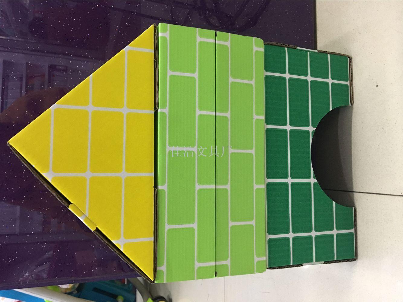 Simple children corrugated wooden box. Simple children corrugated wooden box.