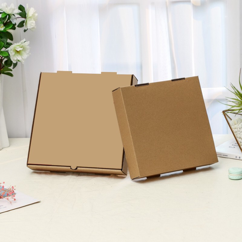 Pizza Box PCs 6 7 8 9 10 12-Inch Insulation Spot Blank Corrugated Disposable Pizza Pizza Box Customization Pizza Box PCs 6 7 8 9 10 12-Inch Insulation Spot Blank Corrugated Disposable Pizza Pizza Box Customization