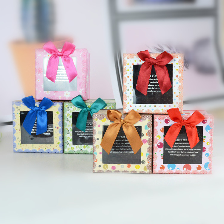 Wholesale square Korean lovely fashion gift box creative square Christmas apple box gift box